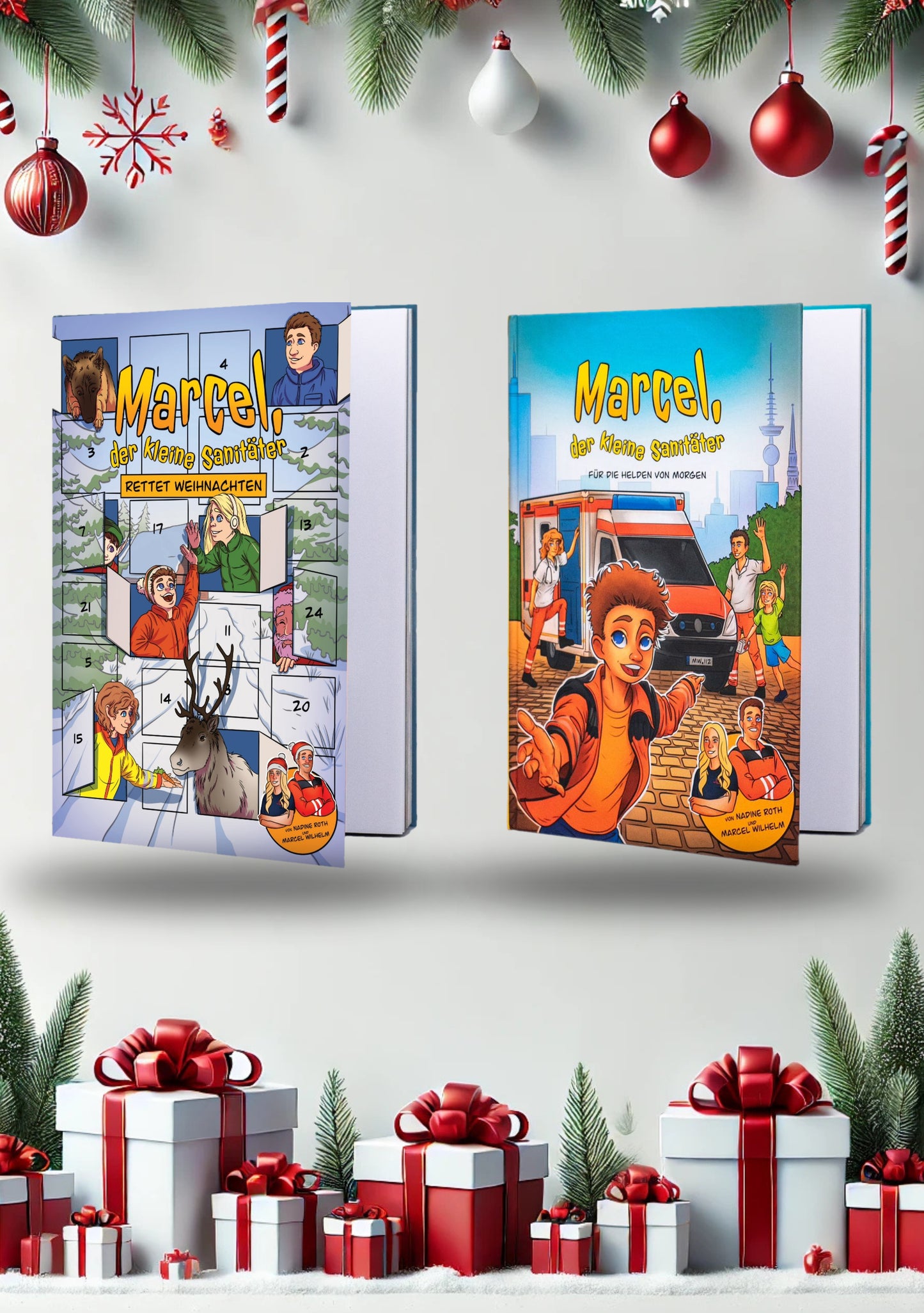 Bundle - Marcel, der kleine Sanitäter & Marcel, der kleine Sanitäter rettet Weihnachten